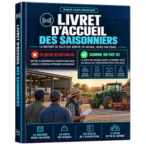 Bonus 6, Livret d'Accueil des Saisonniers