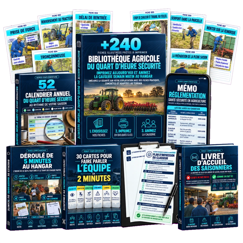 Pack complet, les fiches et les 6 bonus